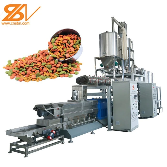 Dry Dog Cat Fish Pet Food Making Process Line
