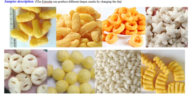 Puff Snacks Process Line Machine
