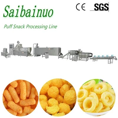 Meaisíní Déanta Bia Snack Puff Arbhair